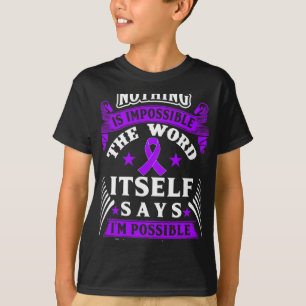 Is Impossible! Fibromyalgia Awareness T-Shirt