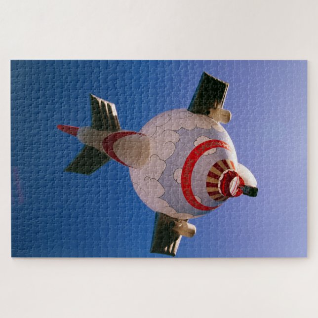 Is it a plane? Is it a hot air balloon? Jigsaw Puzzle (Horizontal)