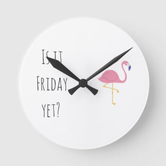 "Is it Friday yet?" clock