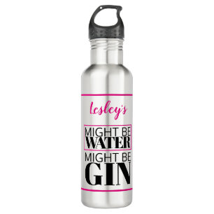 Is it gin or not?  Might be gin!  Personalised. 710 Ml Water Bottle