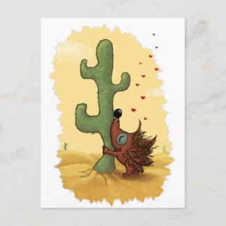 Is it love? postcard