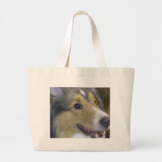 Is It My Turn Large Tote Bag (Front)