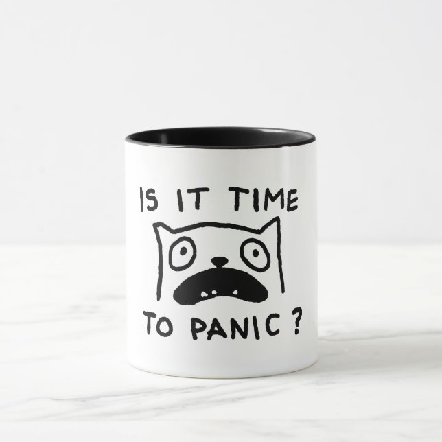 Is It Time to Panic Mug (Center)