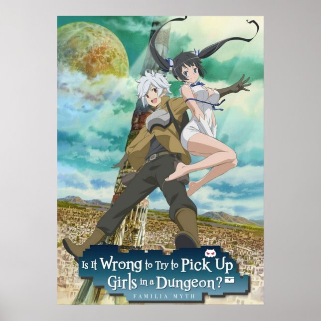 Is It Wrong to Try to Pick Up Girls in a Dungeon Poster (Front)