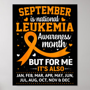 Is Leukaemia Awareness Month Poster