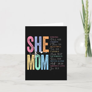 Is Mum Religious Believe Verses Christian Mothers  Card
