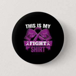 Is My Fight Fibromyalgia Fighter Support Strong 6 Cm Round Badge