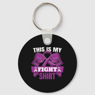 Is My Fight Fibromyalgia Fighter Support Strong Key Ring