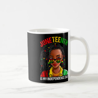Is My Independence Day African Black Womens  Coffee Mug