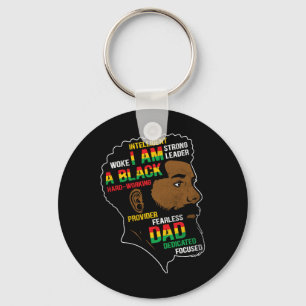 Is My Independence Day Black Dad Fathers Day Men Key Ring