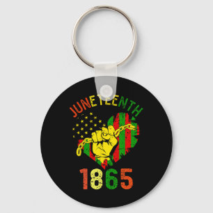 Is My Independence Day Black King Fathers Day Men Key Ring