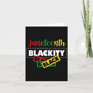 Is My Independence Day Black Women Black Pride 17 Card