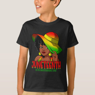 Is My Independence Day Black Women Black Pride 5 T-Shirt