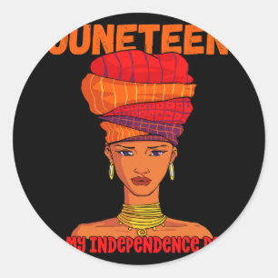 Is My Independence Day Classic Round Sticker