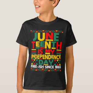 Is My Independence Day Freedom African Men Women T-Shirt