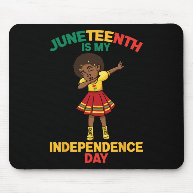Is My Independence Day Kids  Mouse Mat (Front)