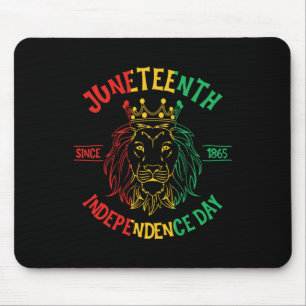 Is My Independence Day Lion Free-ish Since 1865 Mouse Mat