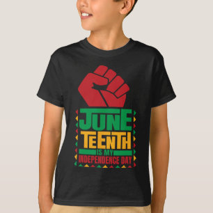 Is My Independence Day Novelty Juneteenth 1 T-Shirt