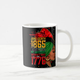 Is My Independence Day Shirt Women Black Pride  Coffee Mug