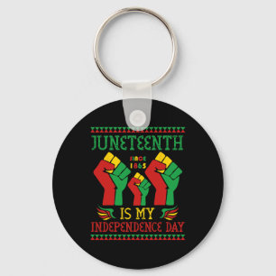 Is My Independence Day Since 1865 Key Ring
