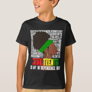 Is My Independence Happy Black Woman Day T-Shirt