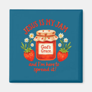 Is My Jesus Jam Christian Faith Magnet
