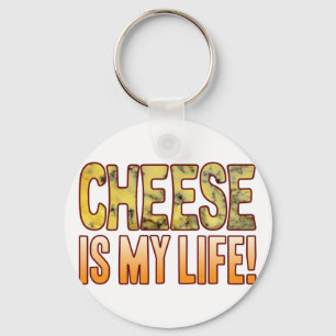 Is My Life Blue Cheese Key Ring
