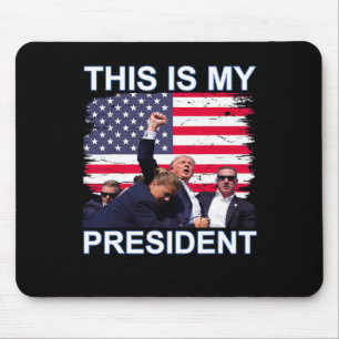 Is My President Trump 2024 Elections Mouse Mat