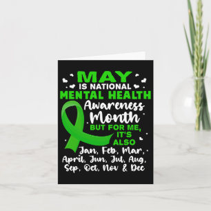 Is National Mental Health Awareness Month Mens  Card