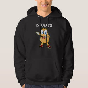 Is Potato   Dabbing As Seen On Late Night Televisi Hoodie