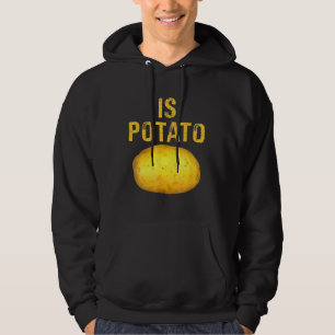 Is Potato In Television As Seen On Late Night 1 Hoodie