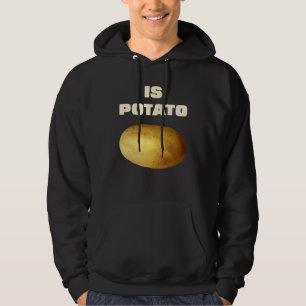 Is Potato In Television As Seen On Late Night  Pot Hoodie