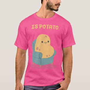 Is Potato In Television As Seen On Late NightIs Po T-Shirt