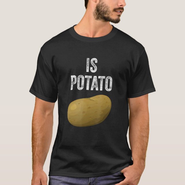Is Potato Television As Seen On Late Night T-Shirt (Front)