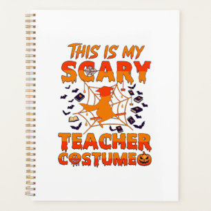 Is Scary Teacher Costume Halloween Witch Spider We Planner