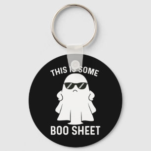 Is Some Boo Ghost Halloween Costume Men Women Key Ring