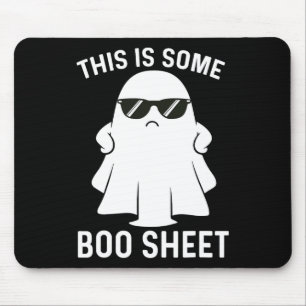 Is Some Boo Ghost Halloween Costume Men Women Mouse Mat