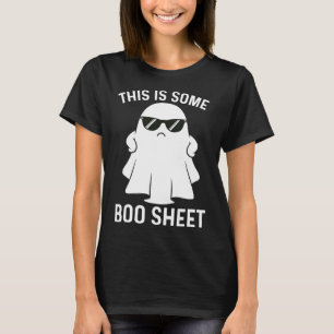 Is Some Boo Ghost Halloween Costume Men Women T-Shirt