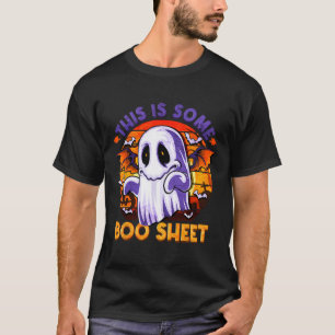 Is Some Boo Sheet Ghost Spooky Halloween Men Women T-Shirt