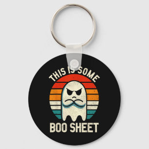 Is Some Boo Sheet Retro Halloween Ghost For Men Wo Key Ring