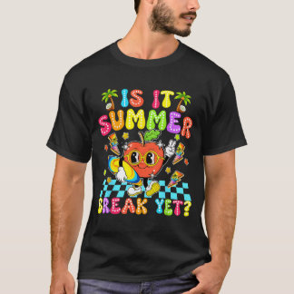 is Summer Break Lunch Lady Last Day Student T-Shirt