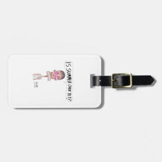 Is Summer Over Yet? - Erica Crooks Comics Luggage Tag