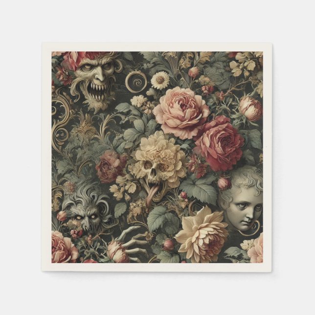 Is That All There Is – Gothic Victorian Napkin (Front)