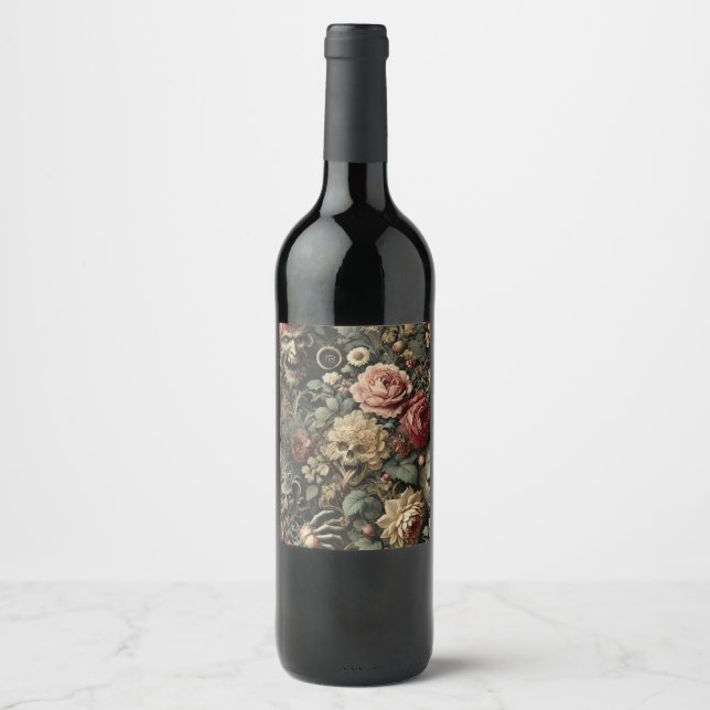 Is That All There Is – Gothic Victorian Wine Label (Front)