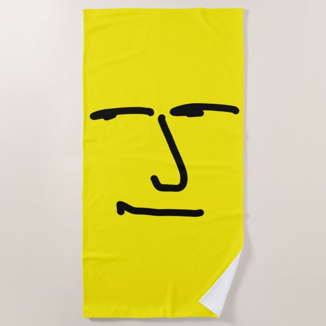 IS THAT SO Beach Towel (Front)