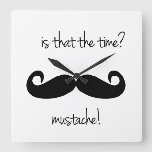 Is that the time? wall clock