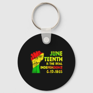 Is The Real Independence Day 1865 Freedom Pride 1 Key Ring