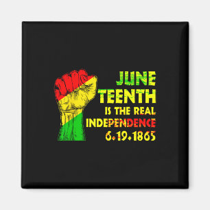 Is The Real Independence Day 1865 Freedom Pride 1 Magnet