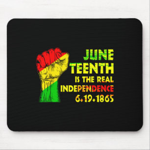 Is The Real Independence Day 1865 Freedom Pride 1  Mouse Mat