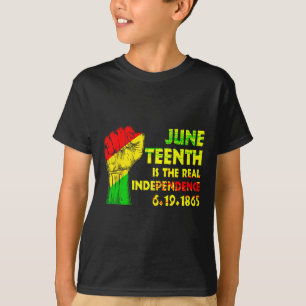 Is The Real Independence Day 1865 Freedom Pride 1 T-Shirt
